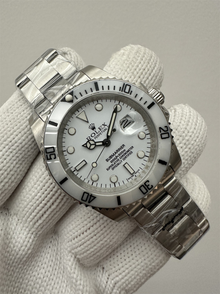 Men's Automatic Mechanical Watch 904L Stainless Steel Sapphire Glass 40mm-RLX550