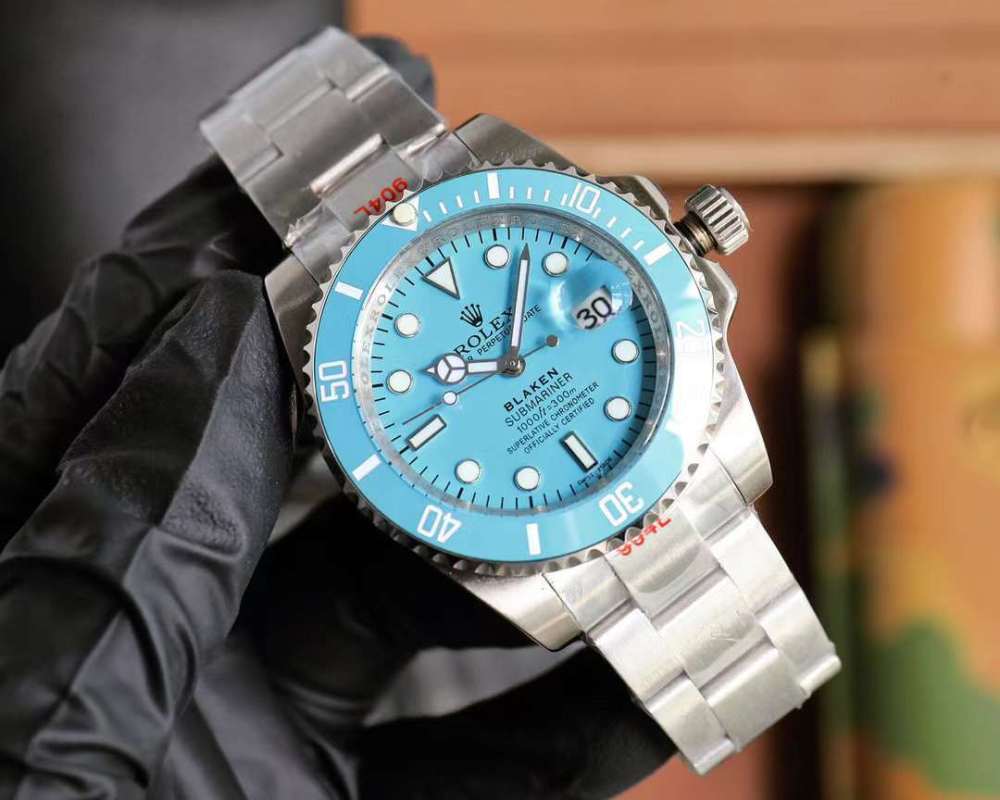 Men's Automatic Mechanical Watch 904L Stainless Steel Sapphire Glass 40mm-RLX520