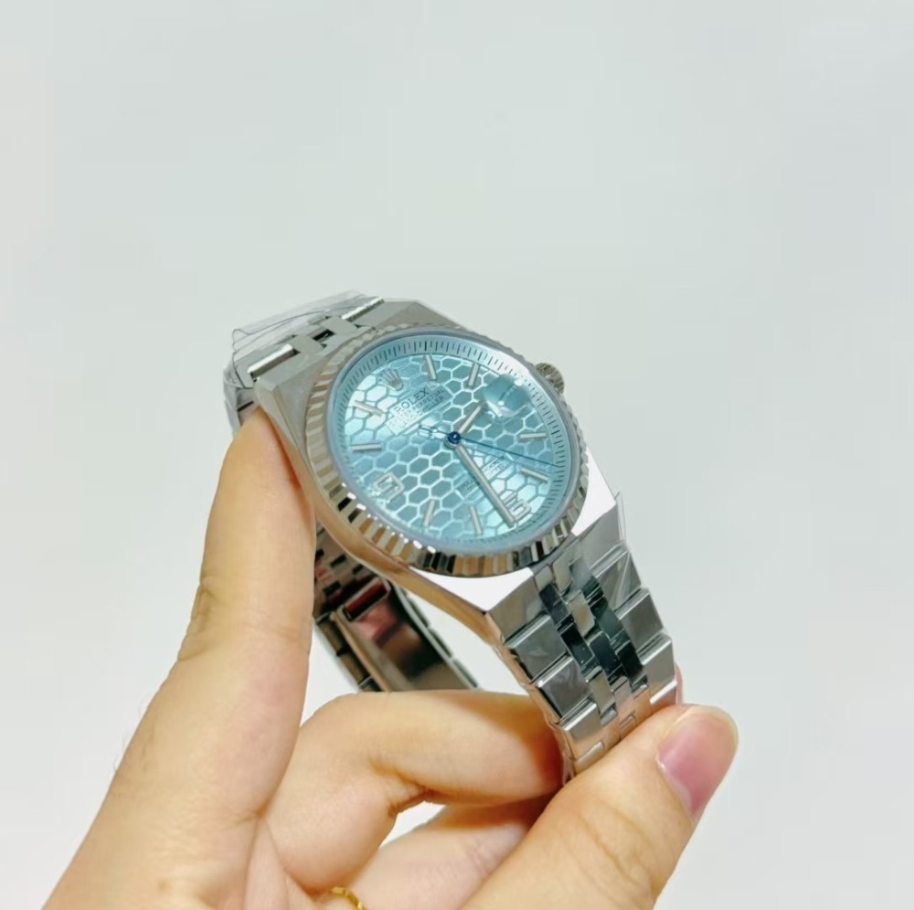 Men's Automatic Mechanical Watch 904L Stainless Steel Sapphire Glass 40mm-RLX555CM1