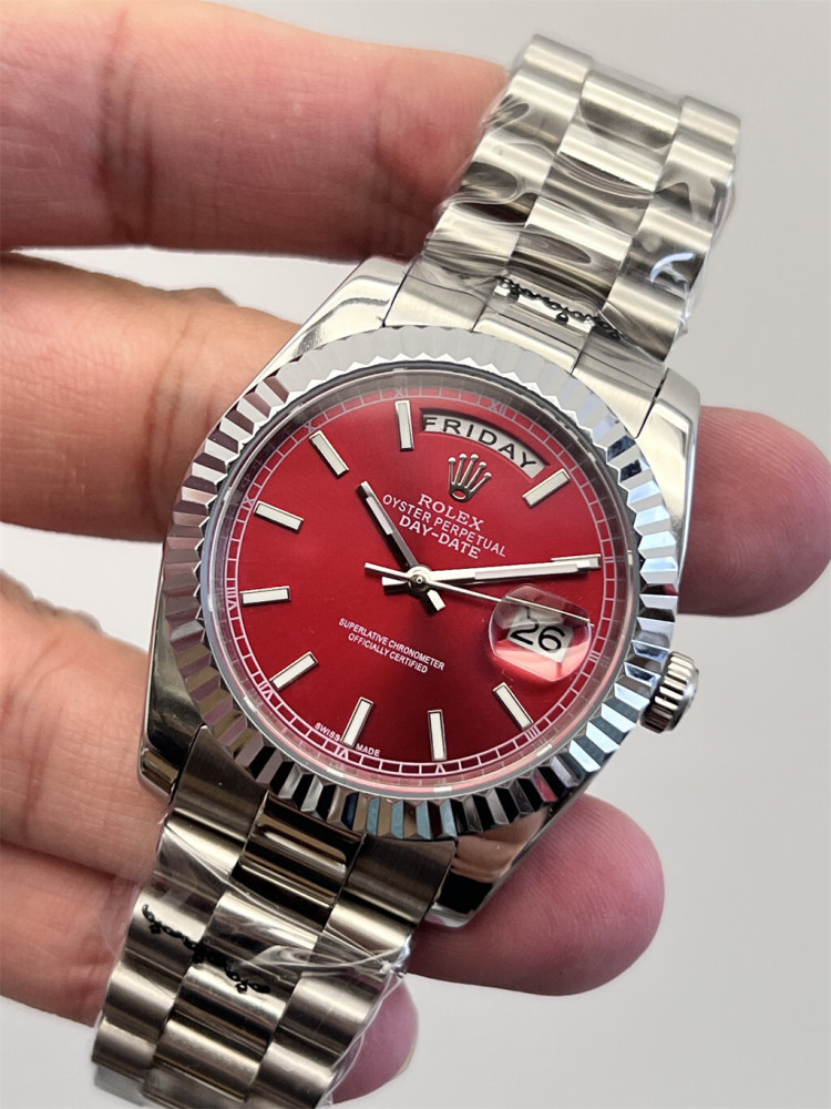 Women's Automatic Mechanical Watch 904L Stainless Steel Sapphire Glass 36mm-RLX543