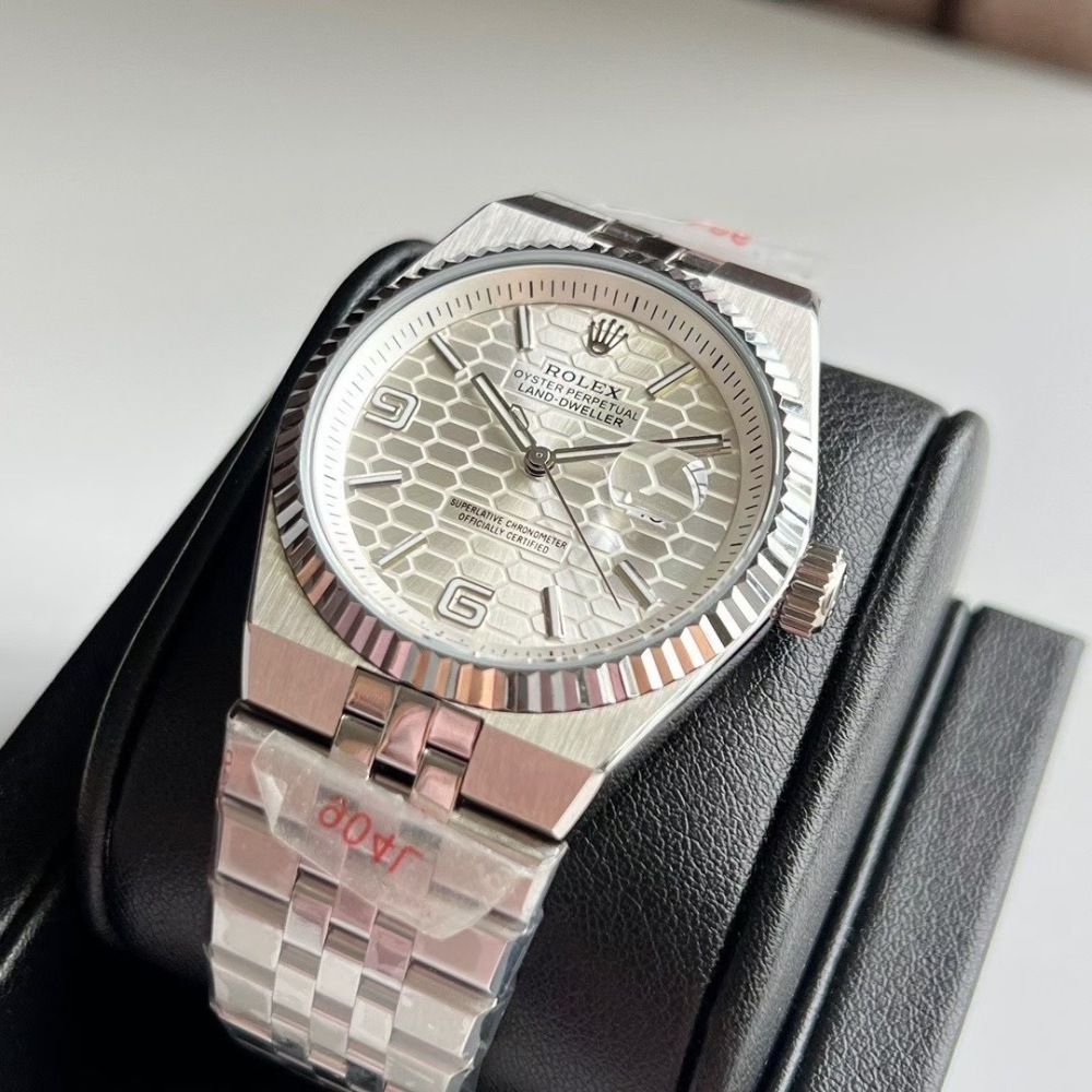 Men's Automatic Mechanical Watch 904L Stainless Steel Sapphire Glass 40mm-RLX556
