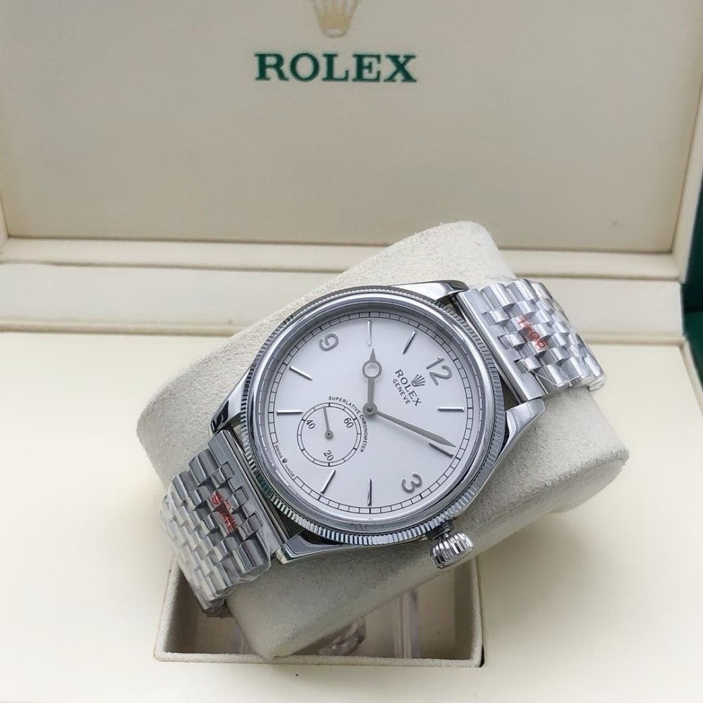 Men's Automatic Mechanical Watch 904L Stainless Steel Sapphire Glass 39mm-RLX563