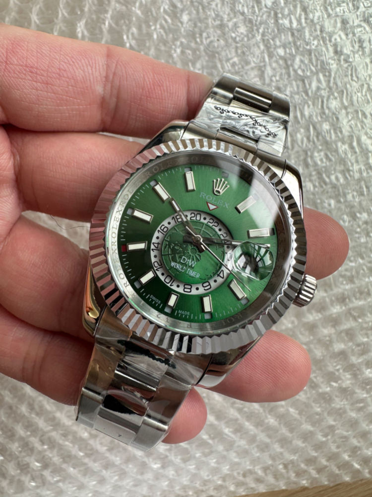 Men's Automatic Mechanical Watch 904L Stainless Steel Sapphire Glass 40mm-RLX505