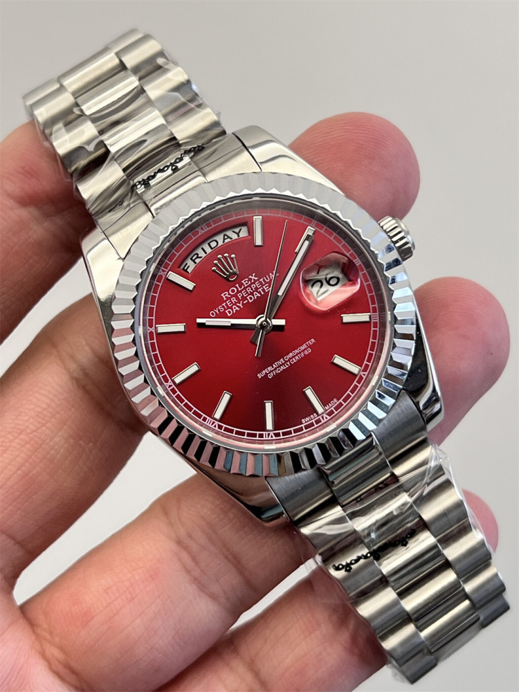 Women's Automatic Mechanical Watch 904L Stainless Steel Sapphire Glass 36mm-RLX543