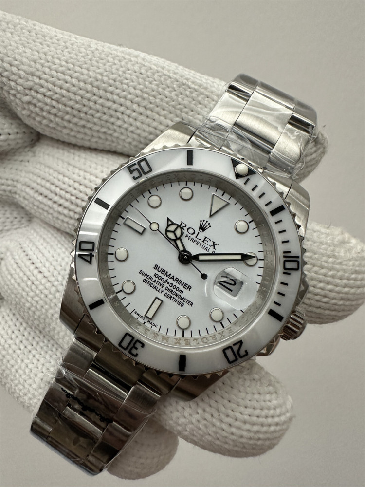 Men's Automatic Mechanical Watch 904L Stainless Steel Sapphire Glass 40mm-RLX550