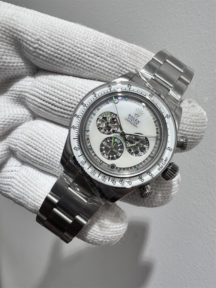 Men's Automatic Mechanical Watch 904L Stainless Steel Sapphire Glass 40mm-RLX553
