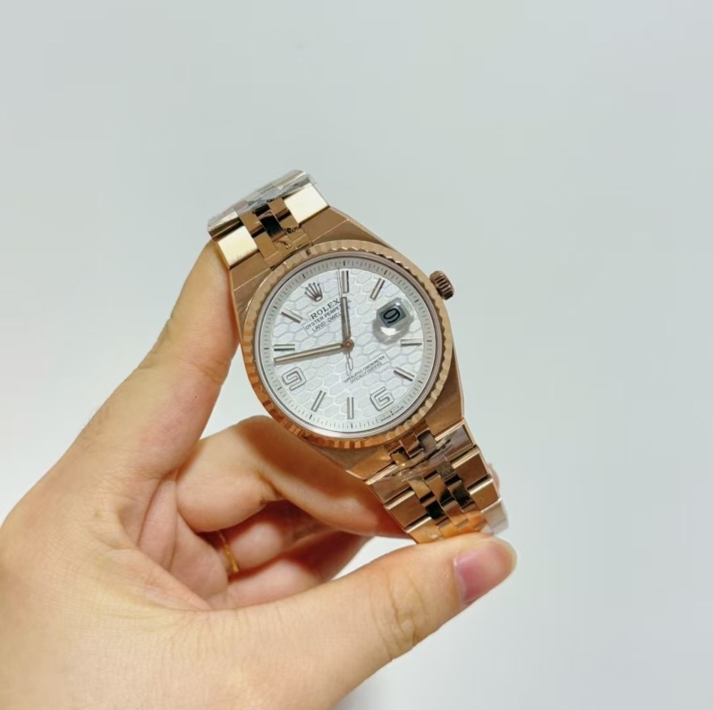 Men's Automatic Mechanical Watch 904L Stainless Steel Sapphire Glass 40mm-RLX555CM1