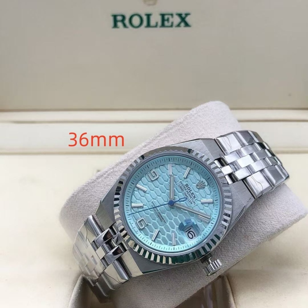 Women's Automatic Mechanical Watch 904L Stainless Steel Sapphire Glass 36mm-RLX559
