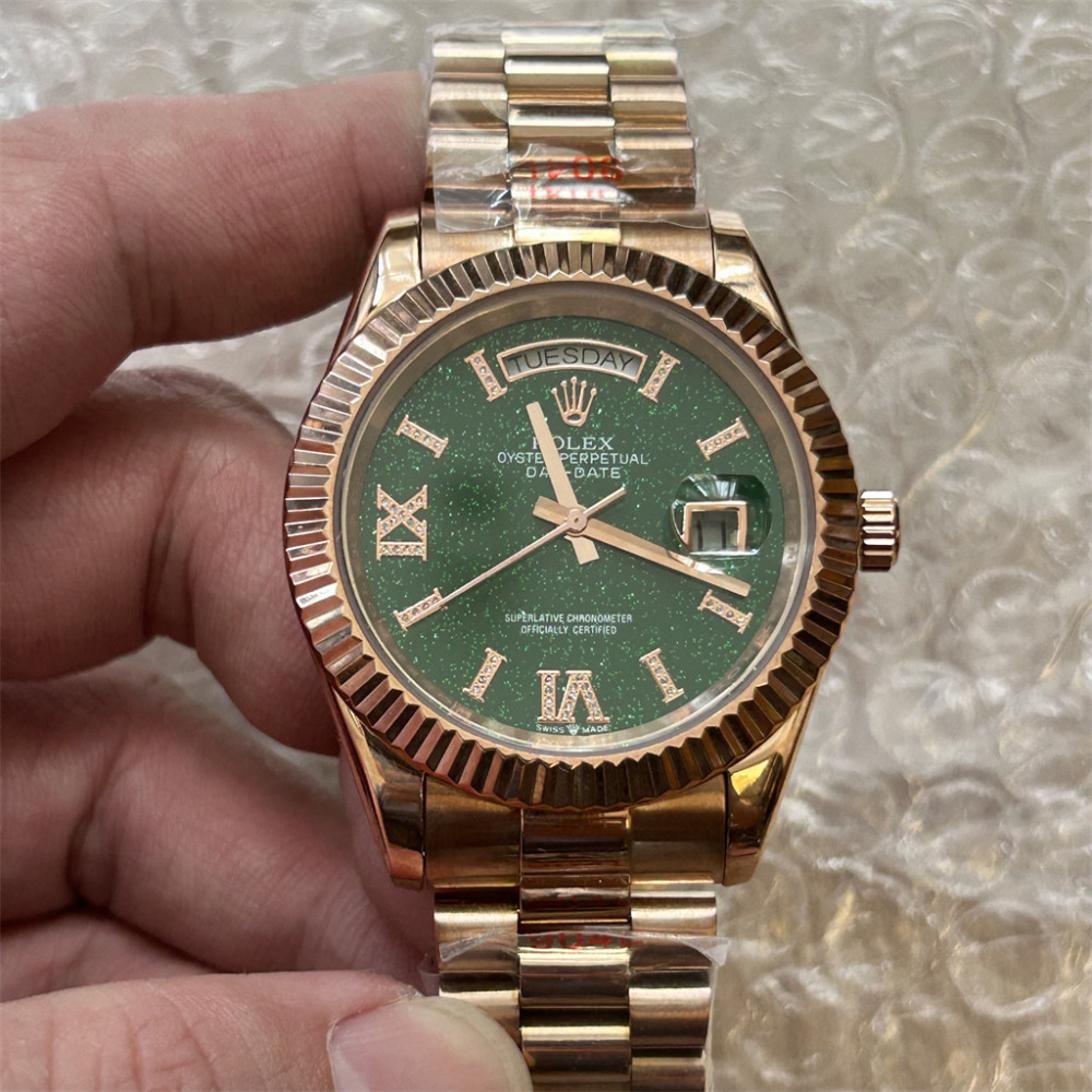 Men's Automatic Mechanical Watch 904L Stainless Steel Sapphire Glass 40mm-RLX542