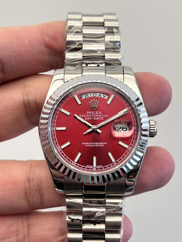 Women's Automatic Mechanical Watch 904L Stainless Steel Sapphire Glass 36mm-RLX543