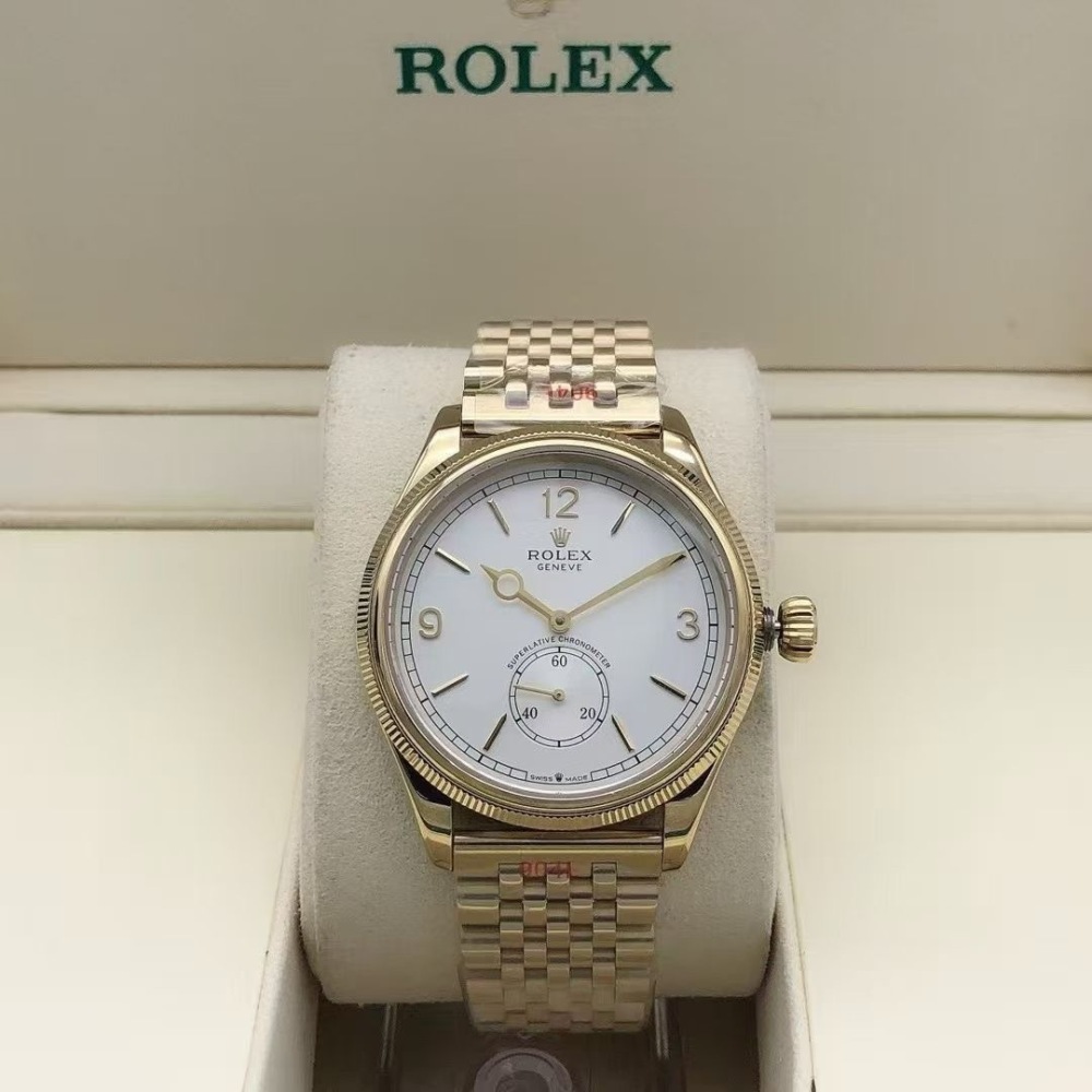 Men's Automatic Mechanical Watch 904L Stainless Steel Sapphire Glass 39mm-RLX563