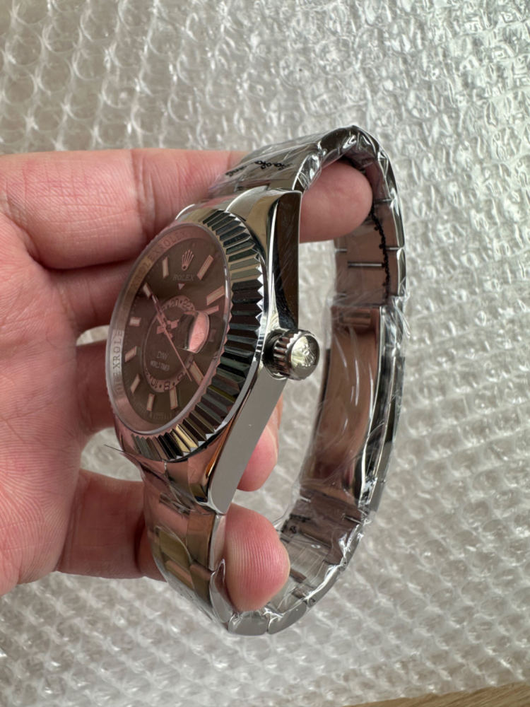 Men's Automatic Mechanical Watch 904L Stainless Steel Sapphire Glass 40mm-RLX505