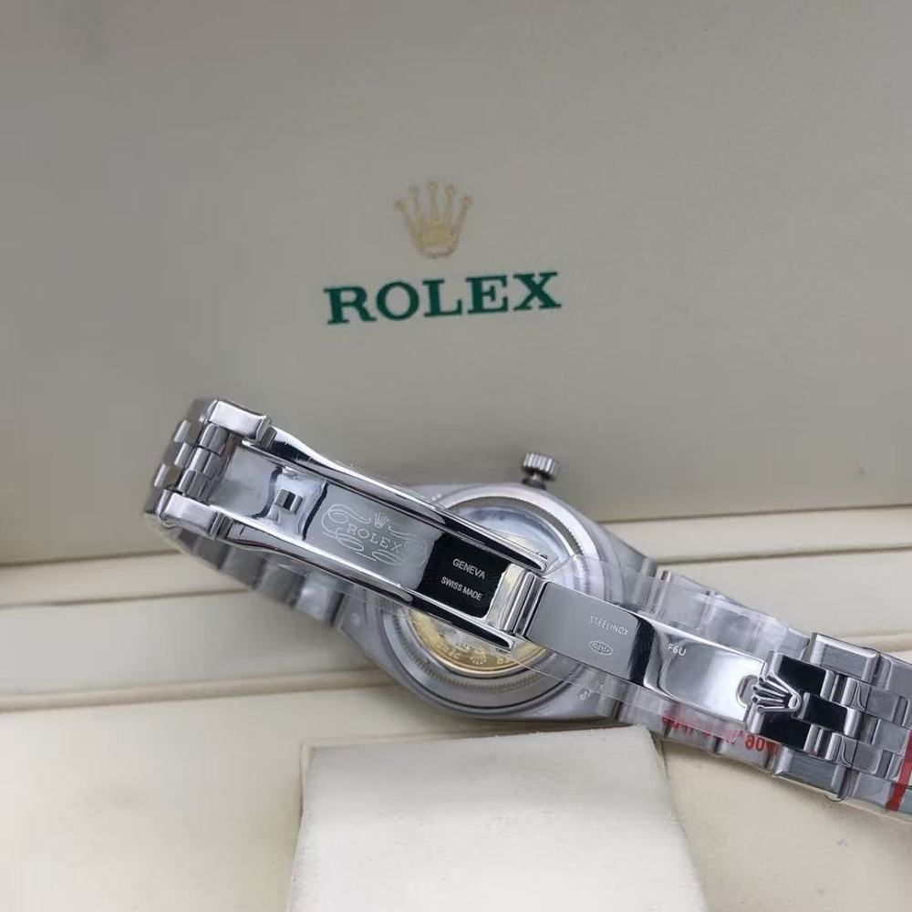Women's Automatic Mechanical Watch 904L Stainless Steel Sapphire Glass 36mm-RLX559