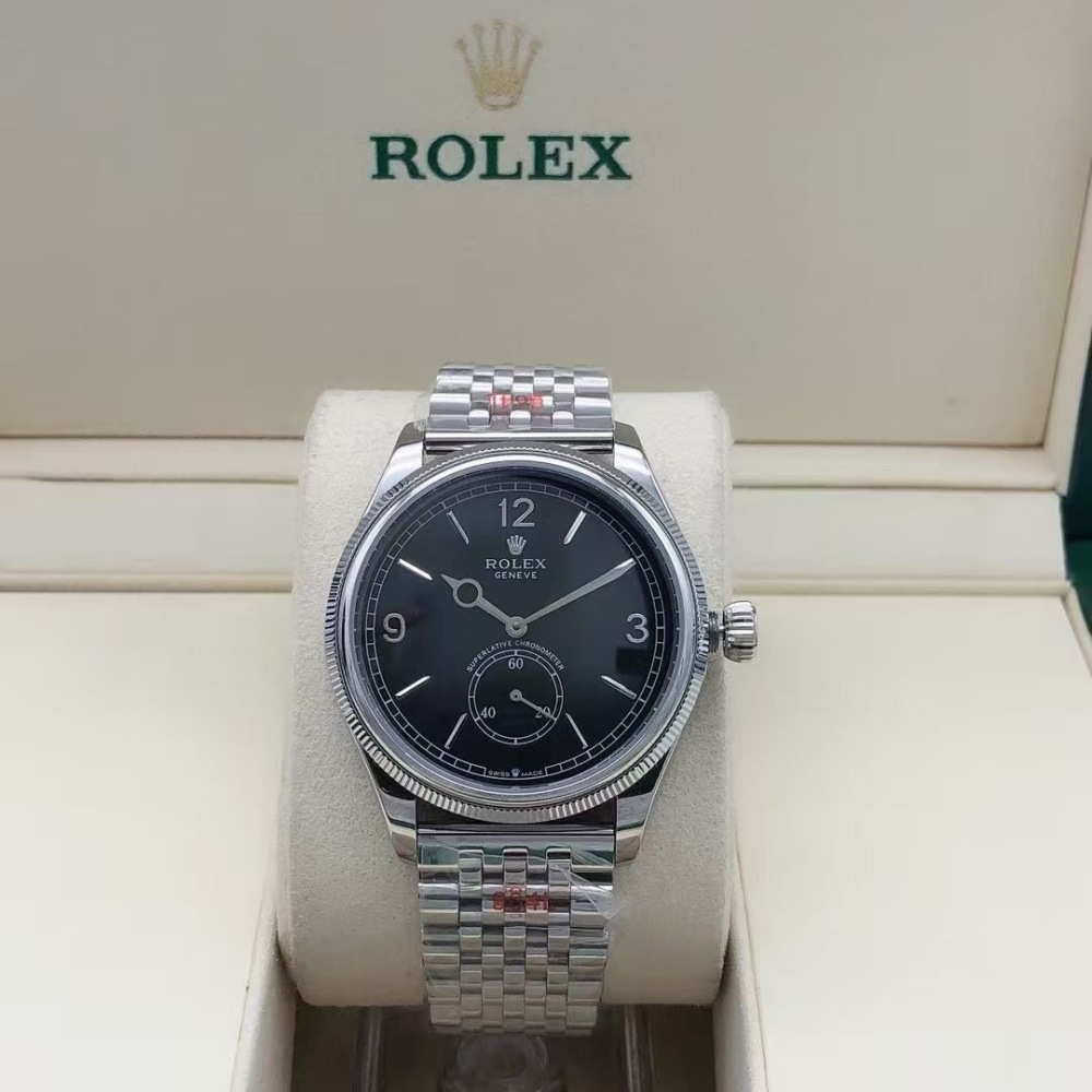 Men's Automatic Mechanical Watch 904L Stainless Steel Sapphire Glass 39mm-RLX563