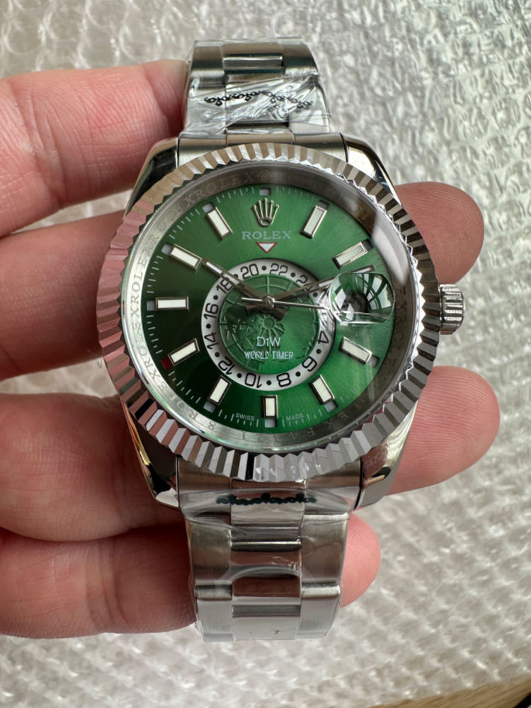 Men's Automatic Mechanical Watch 904L Stainless Steel Sapphire Glass 40mm-RLX505
