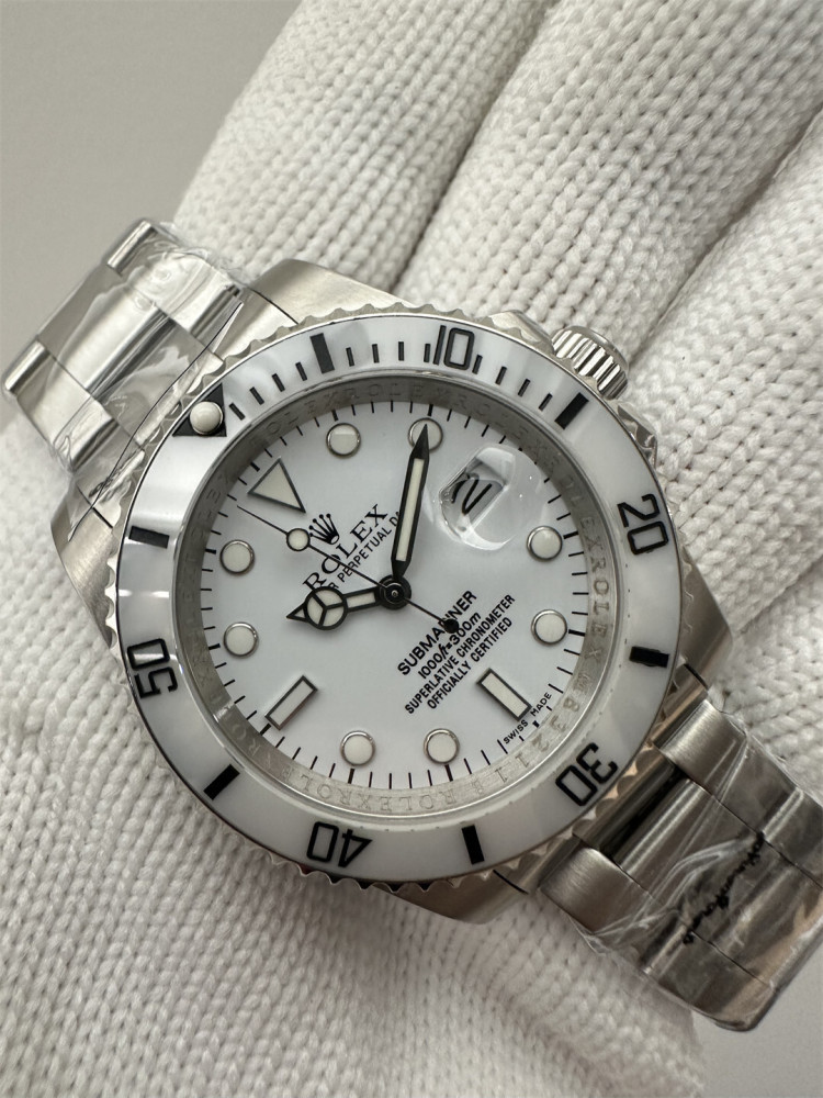 Men's Automatic Mechanical Watch 904L Stainless Steel Sapphire Glass 40mm-RLX550