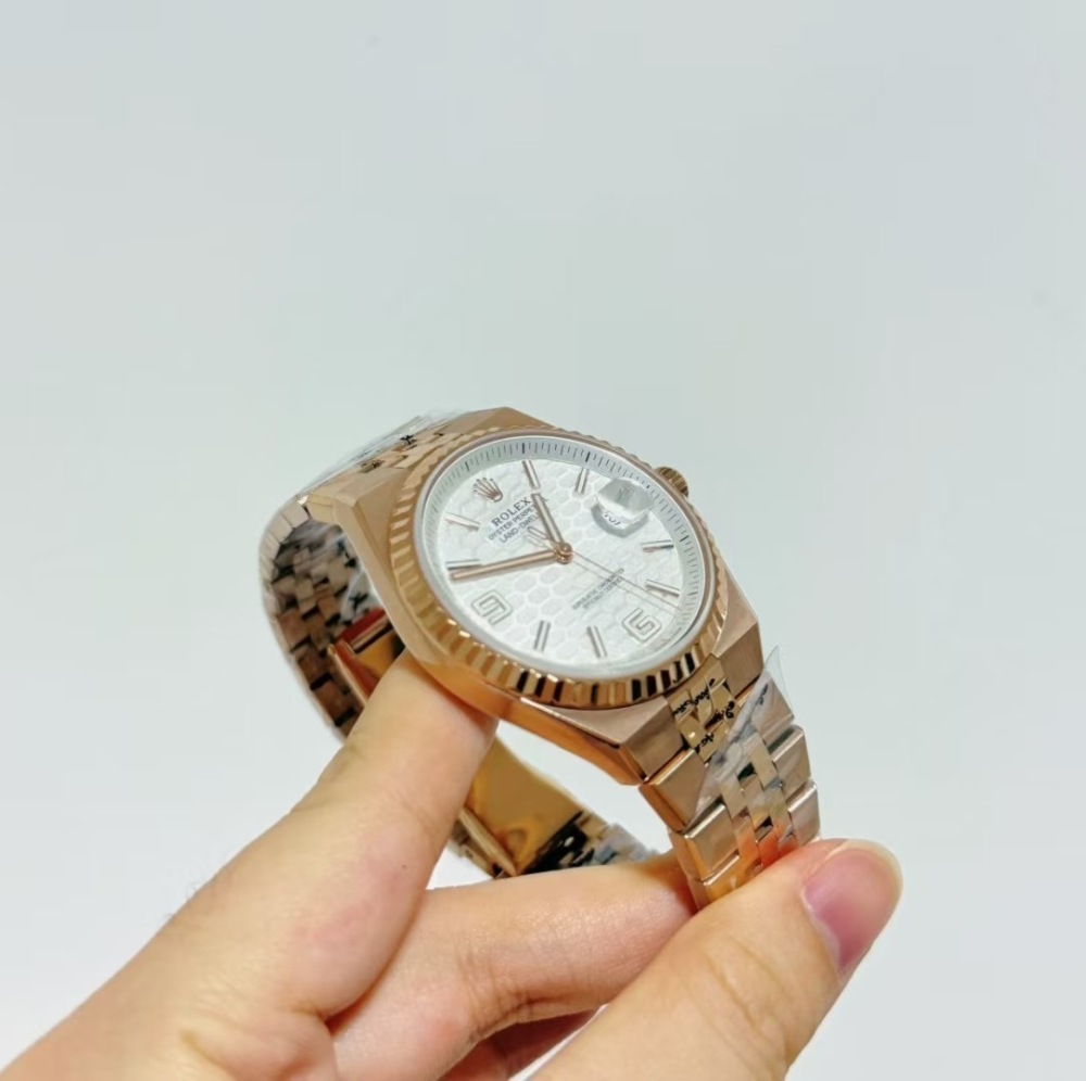 Men's Automatic Mechanical Watch 904L Stainless Steel Sapphire Glass 40mm-RLX555CM1