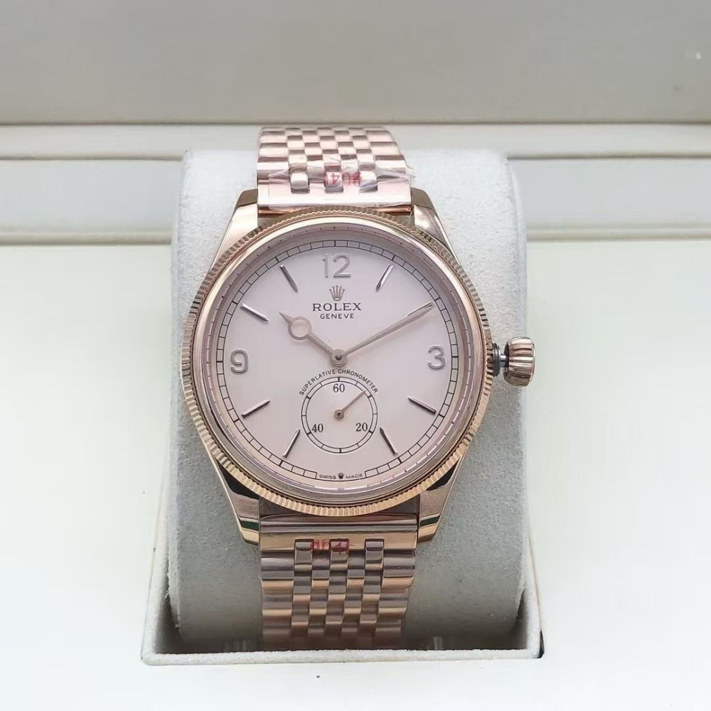 Men's Automatic Mechanical Watch 904L Stainless Steel Sapphire Glass 39mm-RLX563