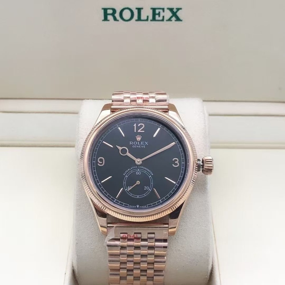 Men's Automatic Mechanical Watch 904L Stainless Steel Sapphire Glass 39mm-RLX563