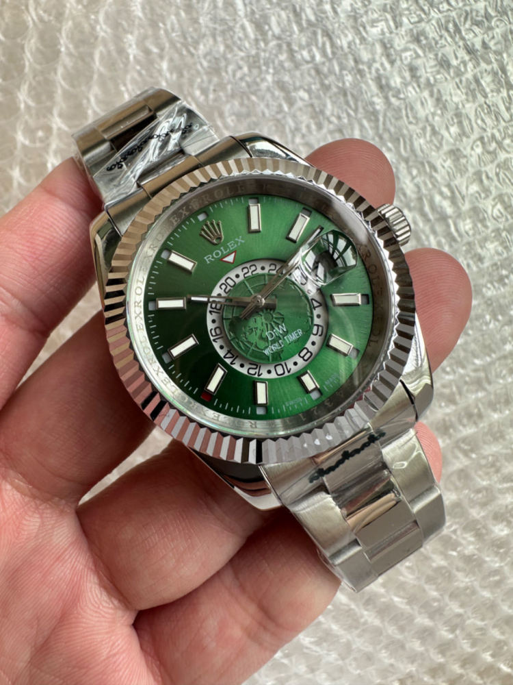 Men's Automatic Mechanical Watch 904L Stainless Steel Sapphire Glass 40mm-RLX505