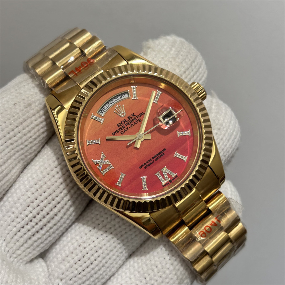 Men's Automatic Mechanical Watch 904L Stainless Steel Sapphire Glass 40mm-RLX541
