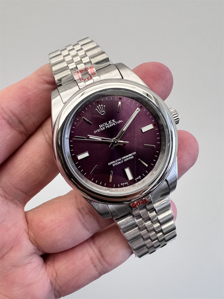 Men's Automatic Mechanical Watch 904L Stainless Steel Sapphire Glass 40mm-RLX544