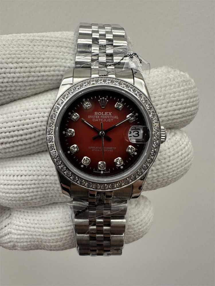 Women's Automatic Mechanical Watch 904L Stainless Steel Sapphire Glass 31mm-RLX548