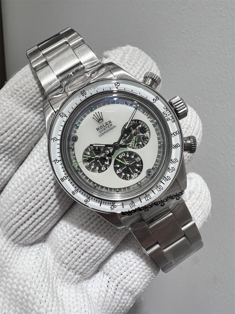 Men's Automatic Mechanical Watch 904L Stainless Steel Sapphire Glass 40mm-RLX553
