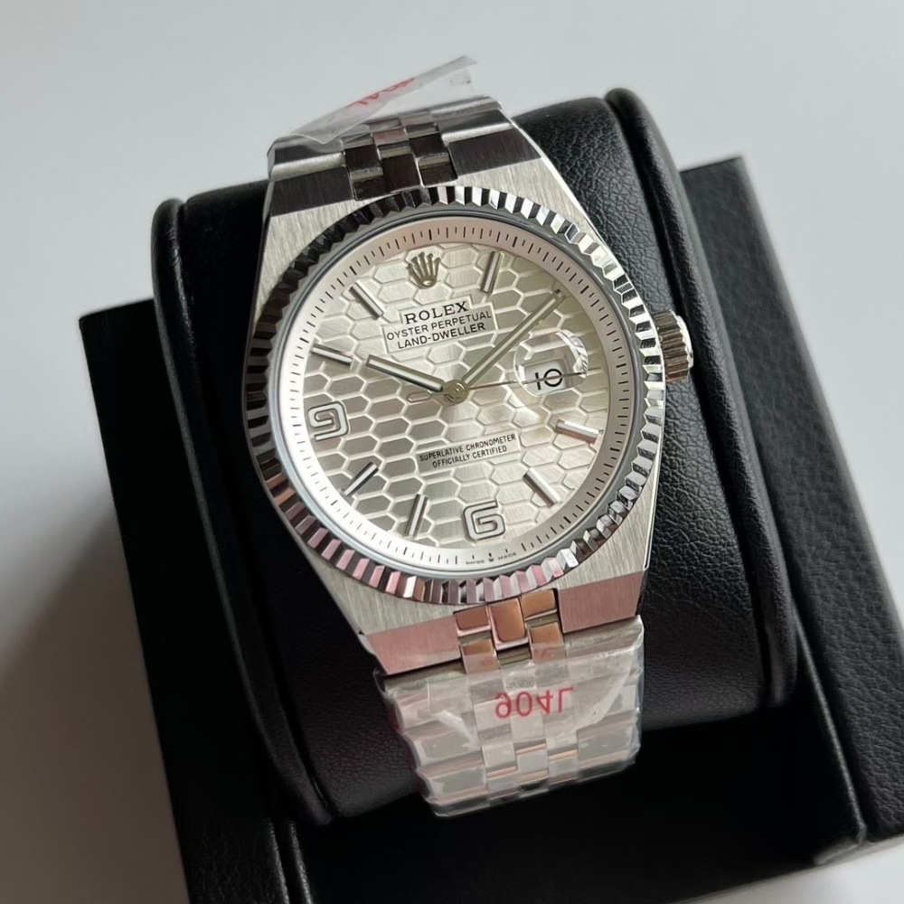 Men's Automatic Mechanical Watch 904L Stainless Steel Sapphire Glass 40mm-RLX556