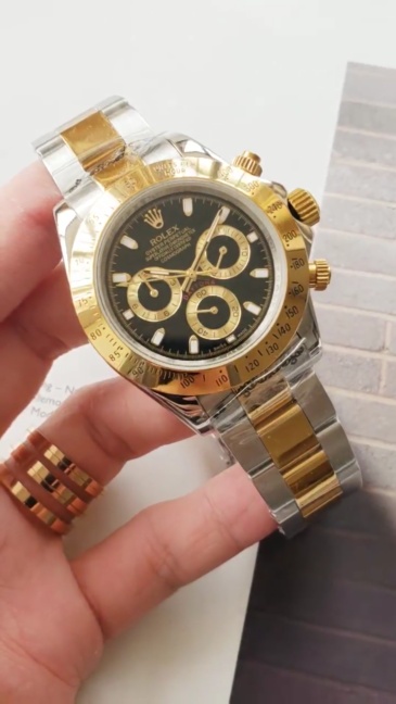 Men's Automatic Mechanical Watch 904L Stainless Steel Sapphire Glass 40mm-RLX36