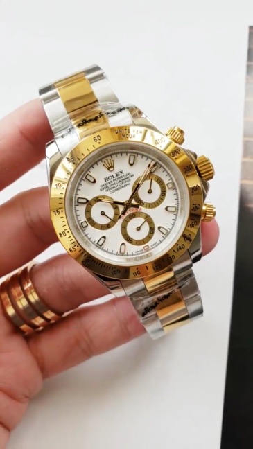 Men's Automatic Mechanical Watch 904L Stainless Steel Sapphire Glass 40mm-RLX21