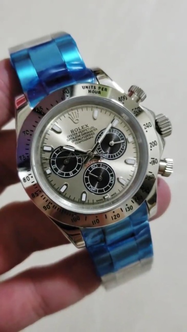 Men's Automatic Mechanical Watch 904L Stainless Steel Sapphire Glass 40mm-RLX32