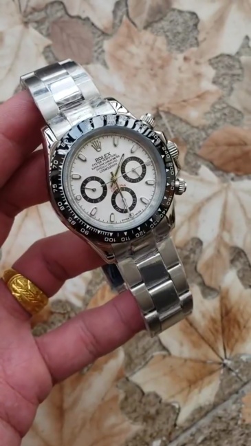 Men's Automatic Mechanical Watch 904L Stainless Steel Sapphire Glass 40mm-RLX5