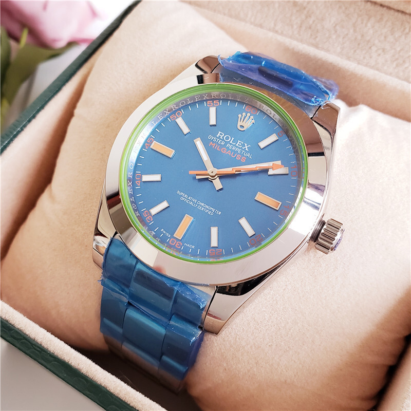Men's Automatic Mechanical Watch 904L Stainless Steel Sapphire Glass 40mm-RLX10