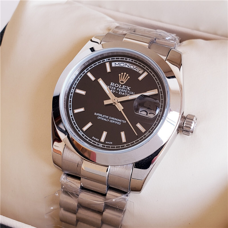 Men's Automatic Mechanical Watch 904L Stainless Steel Sapphire Glass 36mm-41mm-RLX18