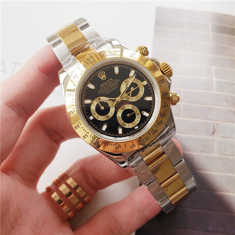 Men's Automatic Mechanical Watch 904L Stainless Steel Sapphire Glass 40mm-RLX36