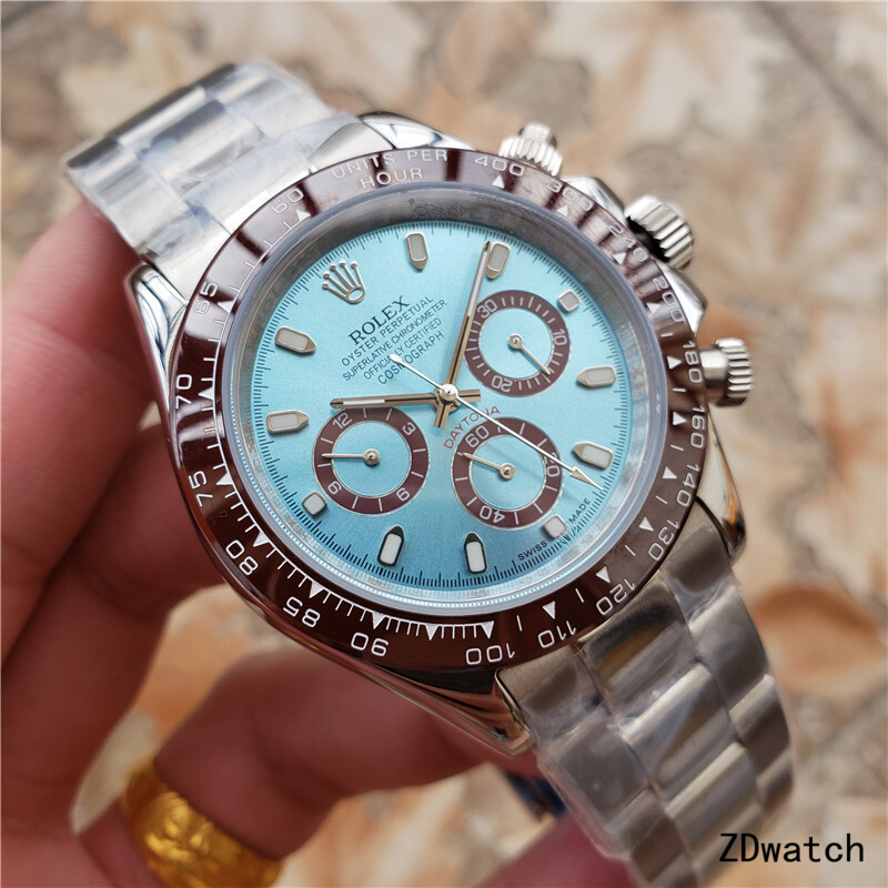 Men's Automatic Mechanical Watch 904L Stainless Steel Sapphire Glass 40mm-RLX5