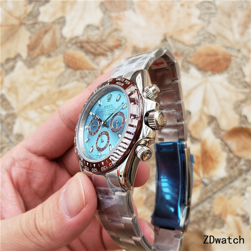 Men's Automatic Mechanical Watch 904L Stainless Steel Sapphire Glass 40mm-RLX5