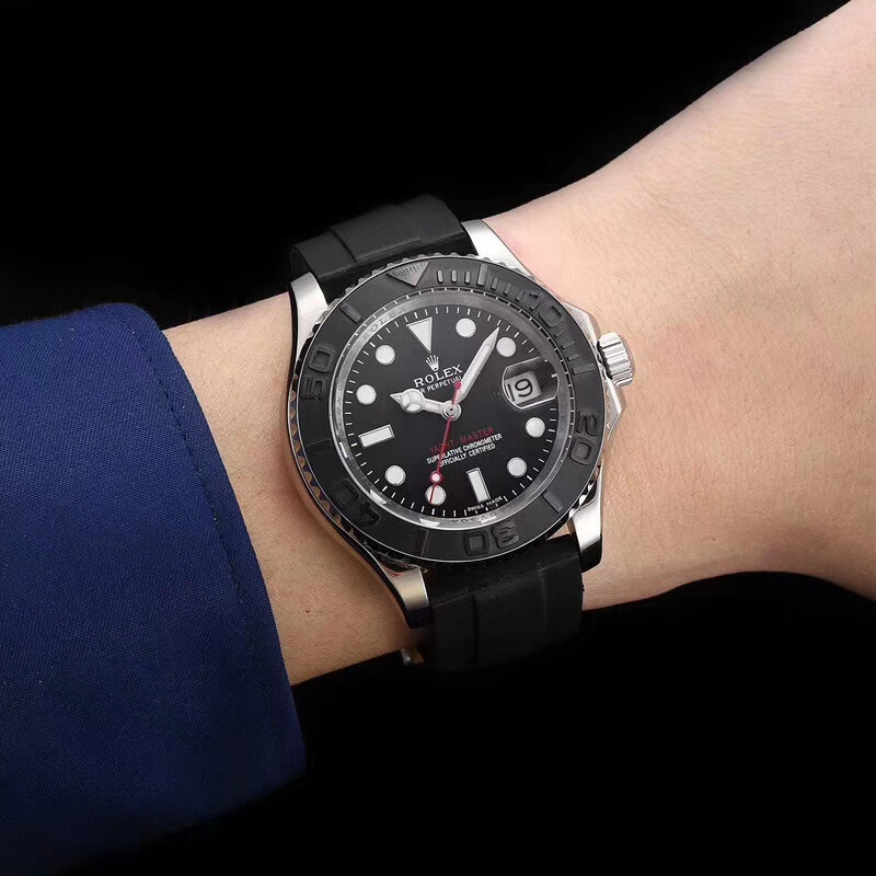Men's Automatic Mechanical Watch 904L Stainless Steel Sapphire Glass 40mm-RLX7