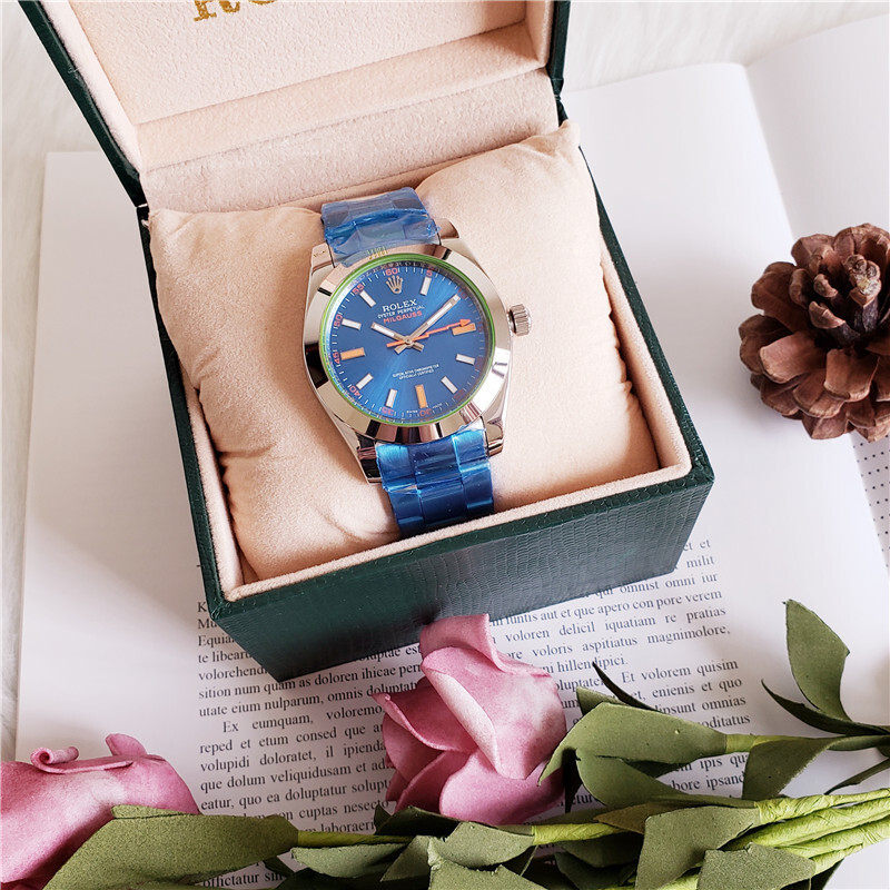 Men's Automatic Mechanical Watch 904L Stainless Steel Sapphire Glass 40mm-RLX10