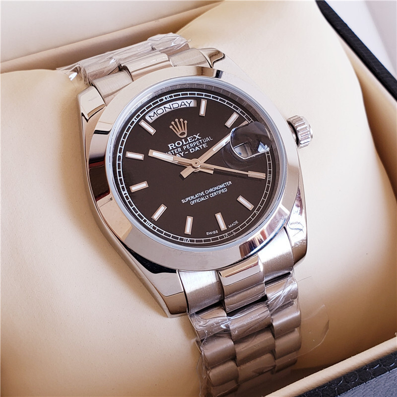 Men's Automatic Mechanical Watch 904L Stainless Steel Sapphire Glass 36mm-41mm-RLX18