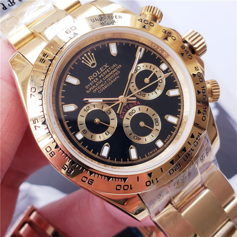Men's Automatic Mechanical Watch 904L Stainless Steel Sapphire Glass 40mm-RLX22