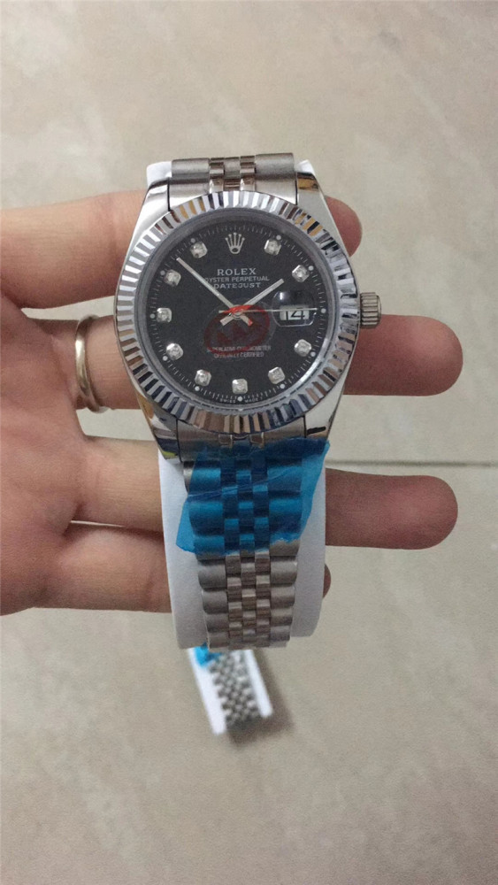 Men's Automatic Mechanical Watch 904L Stainless Steel Sapphire Glass 40mm-RLX39