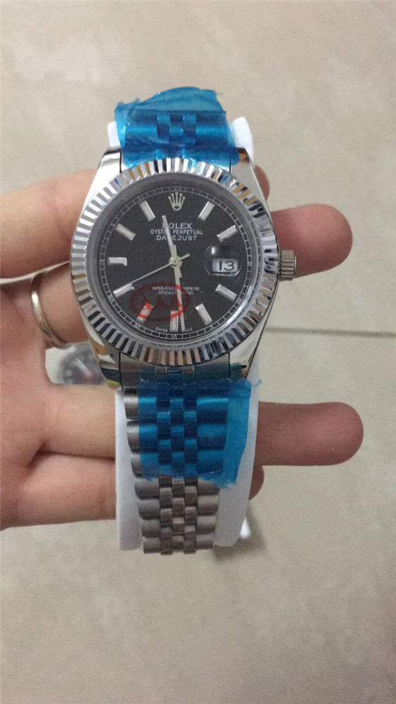 Men's Automatic Mechanical Watch 904L Stainless Steel Sapphire Glass 40mm-RLX39