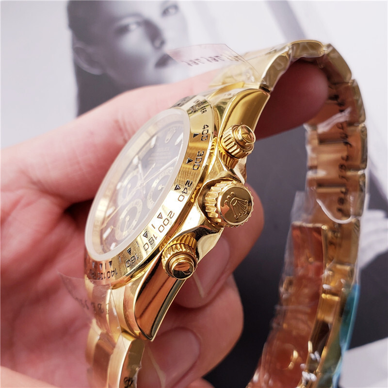 Men's Automatic Mechanical Watch 904L Stainless Steel Sapphire Glass 40mm-RLX22