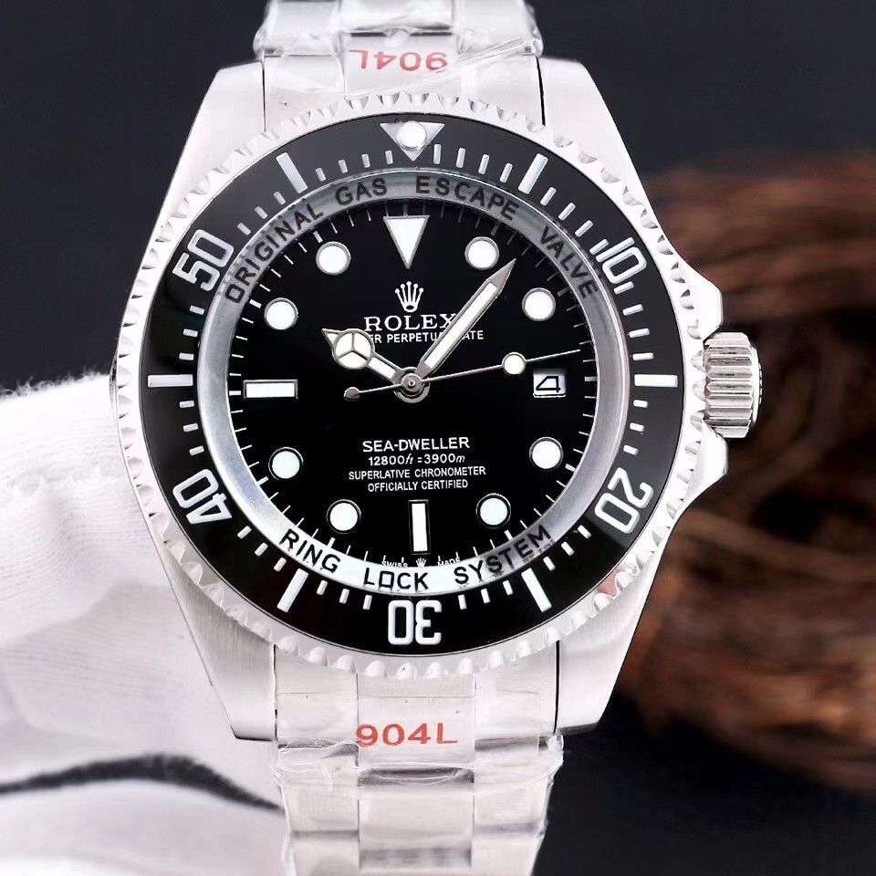 Men's Automatic Mechanical Watch 904L Stainless Steel Sapphire Glass 44mm-RLX210