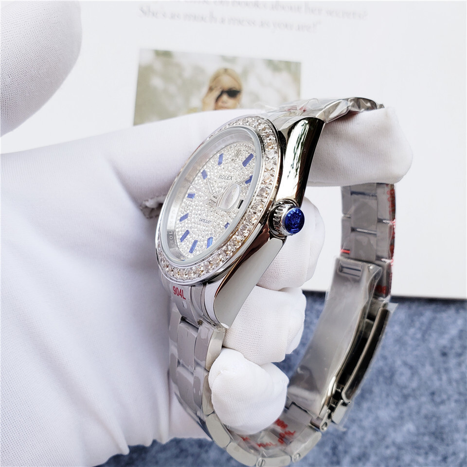 Men's Automatic Mechanical Watch 904L Stainless Steel Sapphire Glass 44mm-RLX288