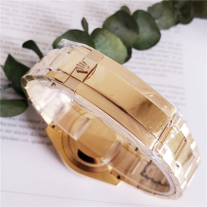 Men's Automatic Mechanical Watch 904L Stainless Steel Sapphire Glass 40mm-RLX11-GMT