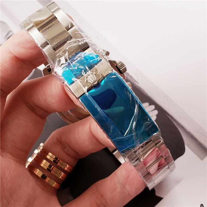Men's Automatic Mechanical Watch 904L Stainless Steel Sapphire Glass 40mm-RLX23