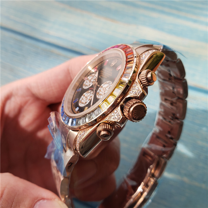 Men's Automatic Mechanical Watch 904L Stainless Steel Sapphire Glass 40mm-RLX28